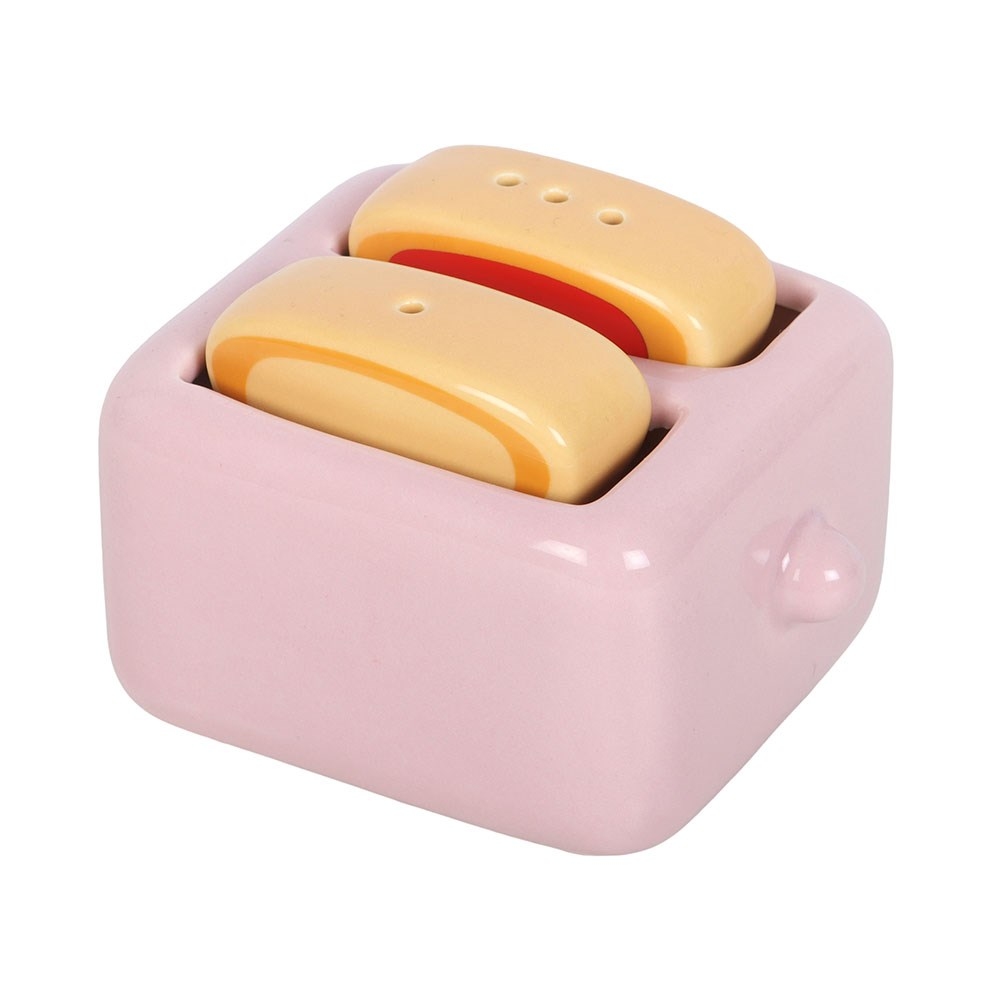 Something Different - Kawaii Toast Salt and Pepper set - Multicolours